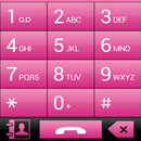 THEME FOR EXDIALER PINK GLASS APK