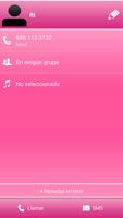 THEME FOR EXDIALER PINK GLASS screenshot 3