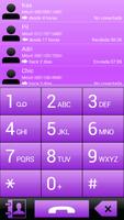 THEME FOR EXDIALER GLAS PURPLE screenshot 1