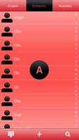 THEME FOR EXDIALER GLASS RED screenshot 2