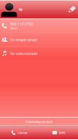 THEME FOR EXDIALER GLASS RED screenshot 3