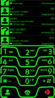 THEME NEON GREEN FOR EXDIALER screenshot 1