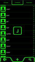 THEME NEON GREEN FOR EXDIALER screenshot 2