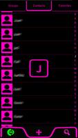THEME NEON PINK FOR EXDIALER screenshot 2