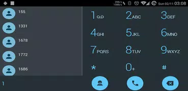 Dialer Theme Droid L Blu drupe