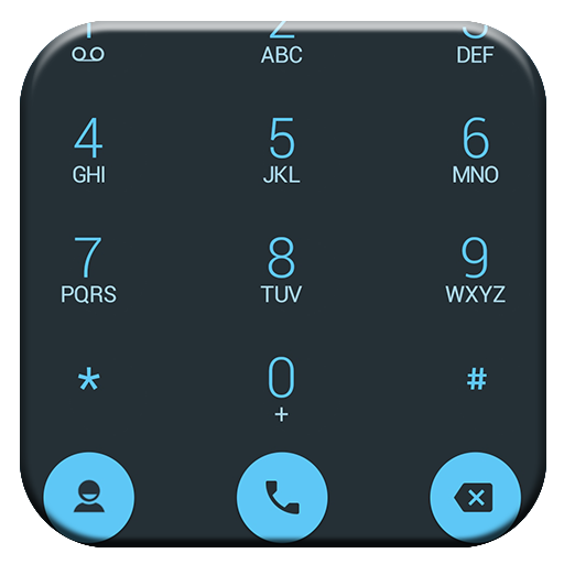 Dialer Theme Droid L Blu drupe