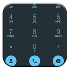 Dialer Theme Droid L Blu drupe icono