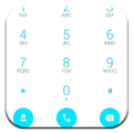Dialer Theme Droid L White