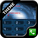 exDialer Blue Galaxy Theme APK