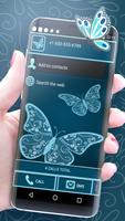 Butterfly HD Dialer Theme imagem de tela 1