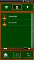 exDialer Chalkboard Theme ảnh chụp màn hình 1