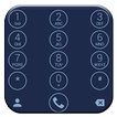 Dialer Theme Circle Blue drupe