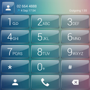 Dialer Theme Pastel Glass drup APK