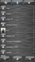 Dialer Theme Brushed Glass ảnh chụp màn hình 2