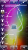 Dialer Theme GlassElectricNeon ảnh chụp màn hình 2