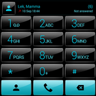 Theme for ExDialer GlossB Cyan icono
