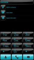Theme for ExDialer GlossB Cyan captura de pantalla 1