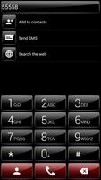 Theme for ExDialer GlossB Red Screenshot 1