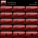 Theme for ExDialer Gloss Red APK