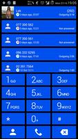 Dialer Theme Cards Blue drupe poster