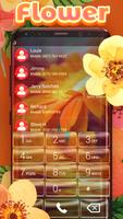 Flower Dialer Theme capture d'écran 1