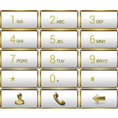 Theme for ExDialer Frame GoldW APK