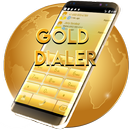 Gold Dialer Theme APK