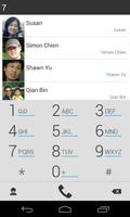 exDialer Light ICS Theme Plakat