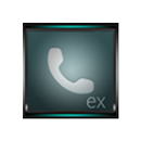 Theme of ExDialer MetalAqua APK