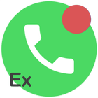 Red Theme for ExDialer آئیکن