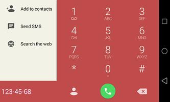 Red Theme for ExDialer ภาพหน้าจอ 3