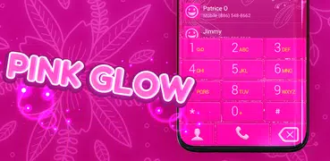 Pink Glow Dialer Theme