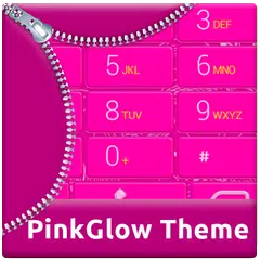 Скачать Pink Glow Dialer Theme APK