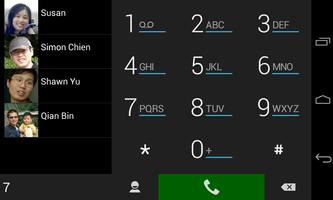 ExDialer SimpBlack Theme ภาพหน้าจอ 3