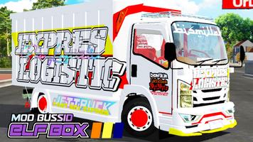 Mod Bussid Truk Elf Box Poster