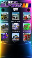 Mod Bussid Truk Elf Box captura de pantalla 3