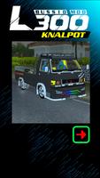 Bussid Mod L300 Knalpot captura de pantalla 1