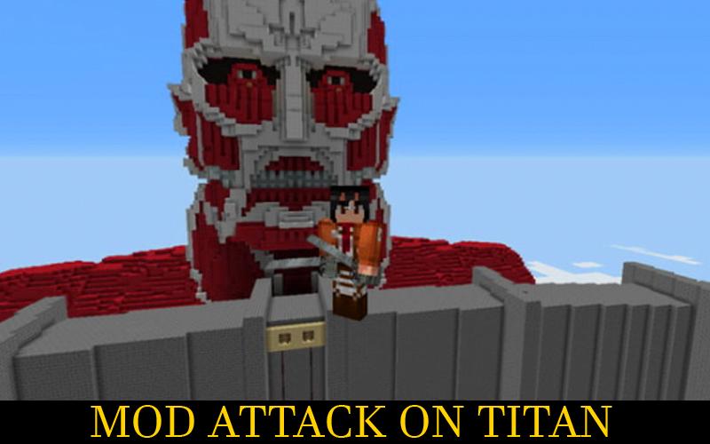 Mod of Attack on Titans for Minecraft PE APK pour Android Télécharger