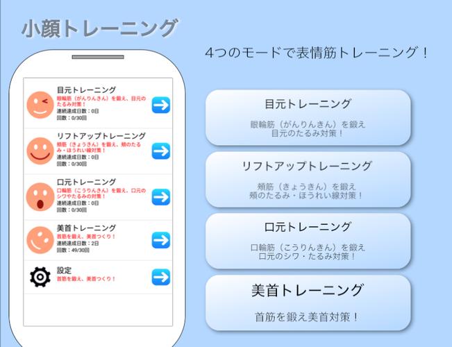 小顔トレーニング 表情筋トレーニングアプリ For Android Apk Download