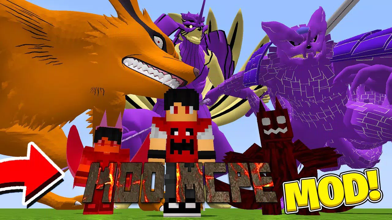 Addons Naruto Mods for Minecraft PE para Android - Download