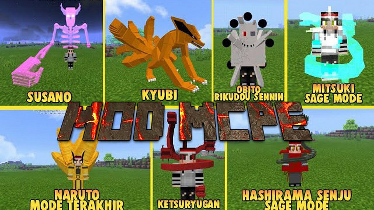 Ketsuryugan Jutsus Naruto Anime Mod Minecraft