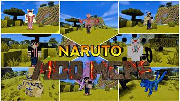 Mod Anime Heroes – Mod Naruto for Minecraft PE Affiche