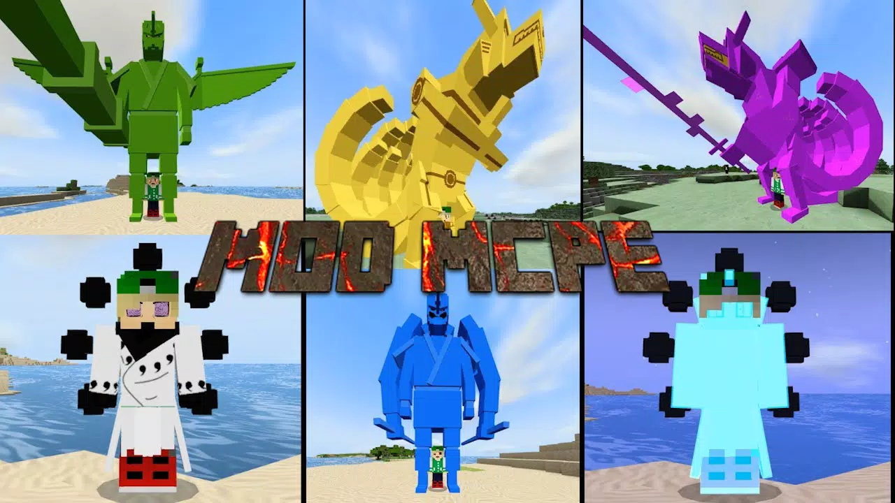 Addons Naruto Mods for Minecraft PE para Android - Download