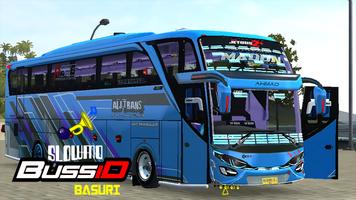 Poster Basuri Mod Slowmo Bussid