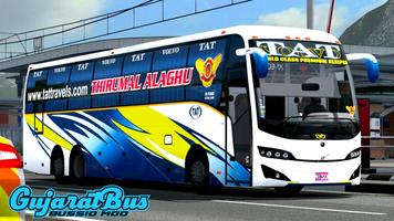 Bussid Mod Gujarat Bus पोस्टर