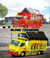 Mod Bussid Truk Oleng Kontes poster