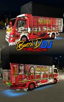 Mod bussid truk canter dj mino الملصق