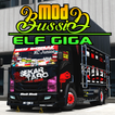 Mod bussid truk elf giga