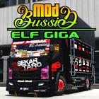 Mod bussid truk elf giga Zeichen