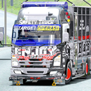 Mod Truk NMR 71 Full Strobo APK